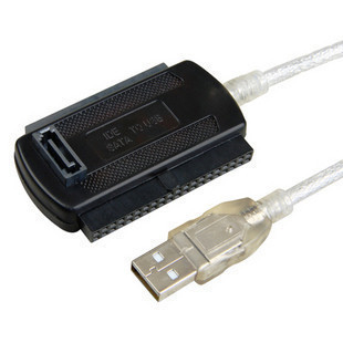 【【畅销】电脑全周边配件 USB 转 IDE/SATA USB转串口/并口三用IDE】价格,厂家,图片,数据线、接口连接线,广州紫战电子科技-