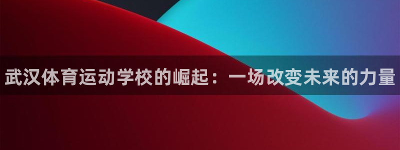 欧亿体育官方正版app五金厂：武汉体育运动学校的崛起