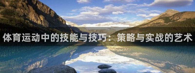 欧亿体育官方正版app集团：体育运动中的技能与技巧：策略与实