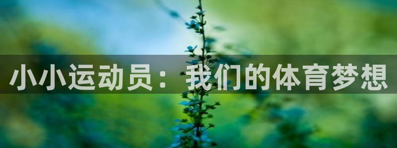 欧亿体育官方正版app集团官网网址：小小运动员：我们的体育梦